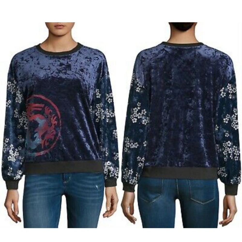 Disney Princess Mulan Velvet Sweatshirt